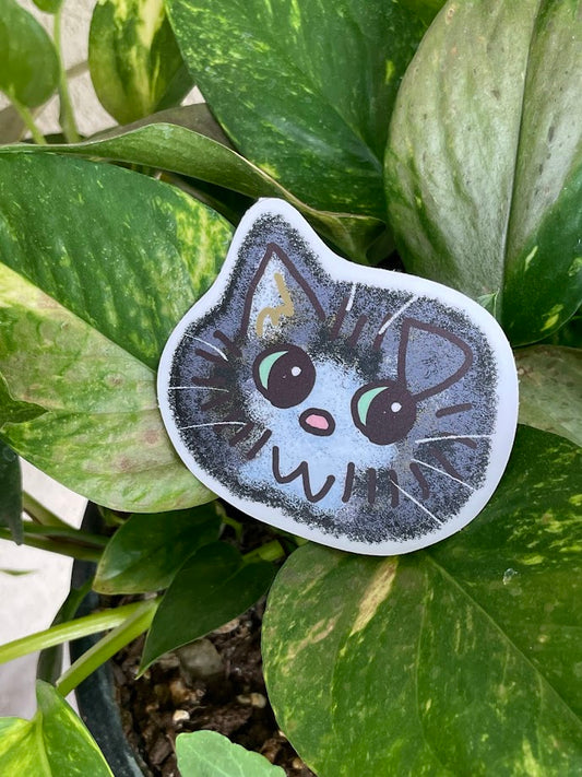 Nuffin Muffin Kiki Cat Sibling Collab Sticker