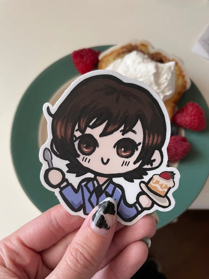 Haruhi with Cake Sticker