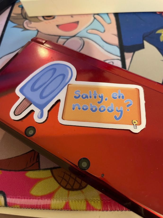 KH Nobody Sea Salt Popsicle Sticker